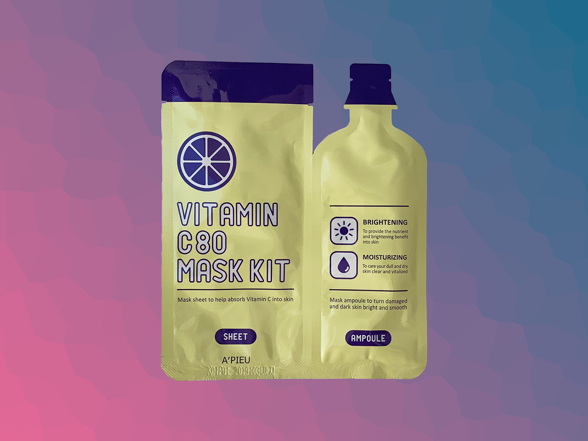 A'PIEU Vitamin C80 Mask Kit